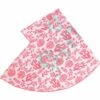 Billieblush Girls Pink & White Round Towel