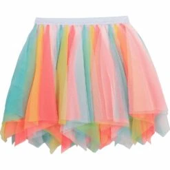 Billieblush Girls Rainbow Tulle Skirt -Billieblush BBL U13282 Z40 3