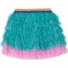 Billieblush Girls Green Tulle Ruffle Skirt -Billieblush BBL U13292 681 1