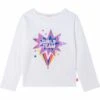 Billieblush Girls Ivory Star Long Sleeve Top -Billieblush BBL U15926 121 1