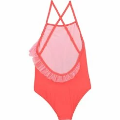 Billieblush Girls Multicolored Frilled Swimsuit -Billieblush BIL U10381 3