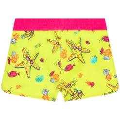 Billieblush Girls Neon Yellow Swim Shorts -Billieblush U10443 599 002