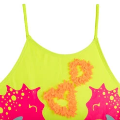 Billieblush Girls Yellow Seahorse Swimsuit 7 Billieblush Girls Yellow Seahorse Swimsuit -Billieblush U10446 599 003