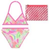 Billieblush Girls Pink Pineapple Bikini