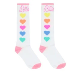 Billieblush Girls White Logo Socks