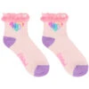 Billieblush Girls Pink Logo Socks 1 Billieblush Girls Pink Logo Socks -Billieblush U10515 45S A