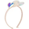 Billieblush Girls Pale Pink Iridescent Heart Headband 2 Billieblush Girls Pale Pink Iridescent Heart Headband -Billieblush U11114 Z40 001