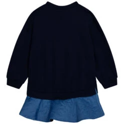 Billieblush Girls Navy Logo Dress -Billieblush U12784 85T 002
