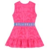 Billieblush Girls Pink Heart Logo Dress