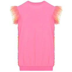 Billieblush Girls Pink Sequin & Tulle Dress -Billieblush U12829 462 B