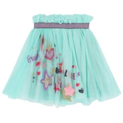Billieblush Girls Aqua Tutu Skirt