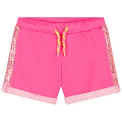 Billieblush Girls Pink Embellished Shorts