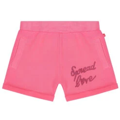 Billieblush Girls Pink Glitter Shorts