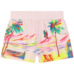Billieblush Girls Pink Cotton Shorts 7 Billieblush Girls Pink Cotton Shorts -Billieblush U14655 45S B