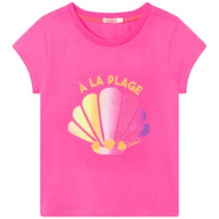 Billieblush Girls Pink Sea Shell T-Shirt