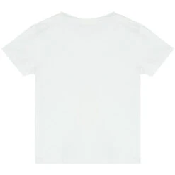 Billieblush Girls White Sequin Heart T-Shirt -Billieblush U15B23 10P B