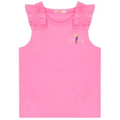 Billieblush Girls Pink Ruffle Top