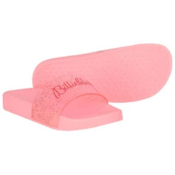 Billieblush Girls Pink Logo Glitter Sliders -Billieblush U19344 462 D