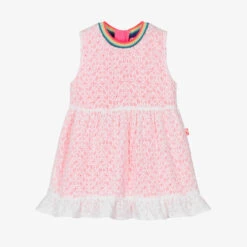 Billieblush Baby Girls Pink & White Dress