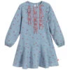 Billieblush Blue Cotton Chambray Dress -Billieblush billieblush blue cotton chambray dress 296154 e8ed24fe22eb5f5858dc1949f360cb73a15c2fd0