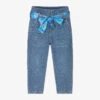 Billieblush Blue Denim Jeans & Belt -Billieblush billieblush blue denim jeans belt 406431 5c882d8fb27a10183cdb36c08310e83ddda3aecd