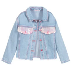Billieblush Blue Denim Sequin Jacket 9 Billieblush Blue Denim Sequin Jacket -Billieblush billieblush blue denim sequin jacket 382360 a5852b1df01d5bd43a3b444f9246c04184f12e38