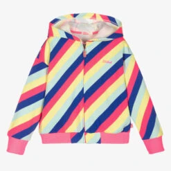 Billieblush Blue & Pink Zip-Up Hoodie