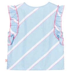 Billieblush Blue Striped Cotton Blouse 7 Billieblush Blue Striped Cotton Blouse -Billieblush billieblush blue striped cotton blouse 382352 577d5e65607efd45ca1d81e03adb83e77cba6a64