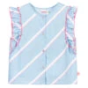 Billieblush Blue Striped Cotton Blouse