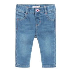 Billieblush Denim Heart Patch Jeans