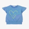 Billieblush Girls Blue Cotton Glitter Heart T-Shirt -Billieblush billieblush girls blue cotton glitter heart t shirt 502427 2b7f3d874778c0ede88ea4b31661c3b0cd9c52d6