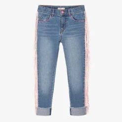 Billieblush Girls Blue Denim Skinny Jeans