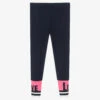 Billieblush Girls Blue Jersey Leggings