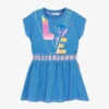 Billieblush Girls Blue Love Print Cotton Dress 1 Billieblush Girls Blue Love Print Cotton Dress -Billieblush billieblush girls blue love print cotton dress 502434 9a169adef0ef66de95cce73f8a9b72ae4f8f898d