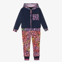 Billieblush Girls Blue & Pink Tracksuit