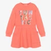 Billieblush Girls Coral Pink Jersey Dress