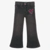 Billieblush Girls Flared Black Denim Jeans -Billieblush billieblush girls flared black denim jeans 468265 4188110fb58009489c8856a1f8ad6b8b5dfc098d