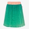 Billieblush Girls Green Glitter Pleated Logo Skirt -Billieblush billieblush girls green glitter pleated logo skirt 502456 4c612e40afb8e24f92c1bd71b5e7ef1046807d74
