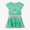 Billieblush Girls Green Palm Print Sateen Dress -Billieblush billieblush girls green palm print sateen dress 502457 cd3f0e35a219501548c23965e961aad6a78e13f6