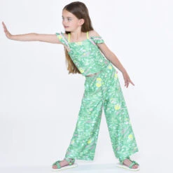 Billieblush Girls Green Palm Print Sateen Top -Billieblush billieblush girls green palm print sateen top 502458 514c3a5d27933e54b03beca17023e02d2082c1e6 outfit