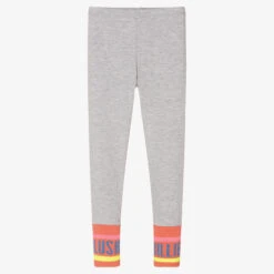Billieblush Girls Grey Jersey Leggings