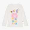 Billieblush Girls Ivory Music Cotton Top