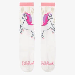 Billieblush Girls Ivory Unicorn Socks -Billieblush billieblush girls ivory unicorn socks 468328 67dd670c4ece14685372ccc354eefe52b2e93138