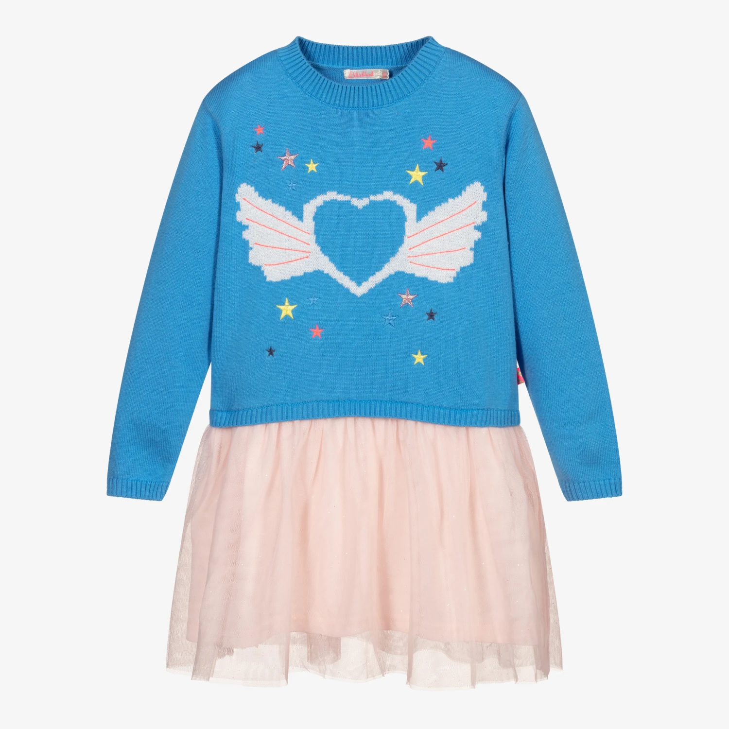 Billieblush Girls Jumper & Tulle Dress 3 Billieblush Girls Jumper & Tulle Dress