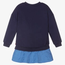 Billieblush Girls Navy Blue Cotton Dress -Billieblush billieblush girls navy blue cotton dress 468274 bb2b67ac658f4a78c05c9ec38bd93b4d1b409d96