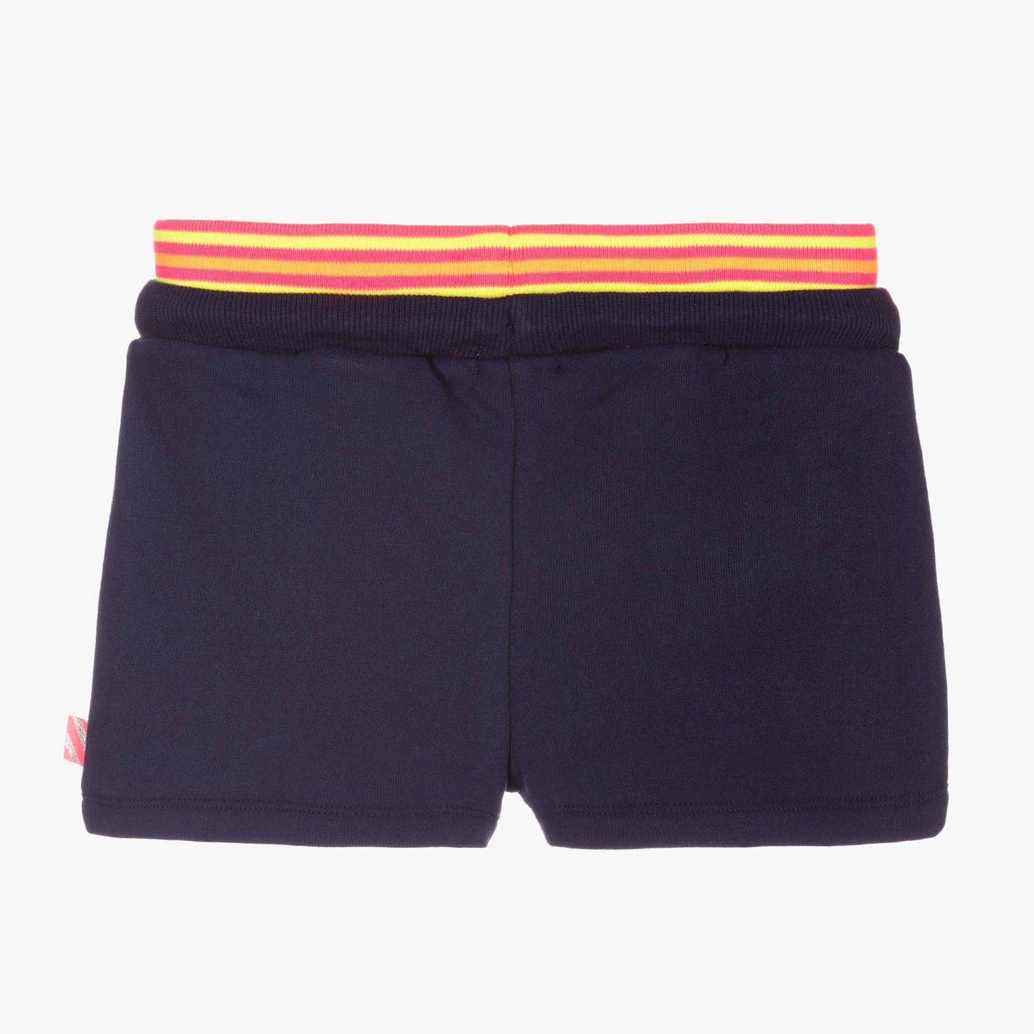Billieblush Girls Navy Blue Cotton Shorts 5 Billieblush Girls Navy Blue Cotton Shorts - Image 3