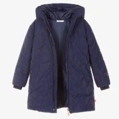 Billieblush Girls Navy Blue Hooded Coat 7 Billieblush Girls Navy Blue Hooded Coat -Billieblush billieblush girls navy blue hooded coat 468356 6f70c6e95853afe4abfa9061af87d02066f0e455