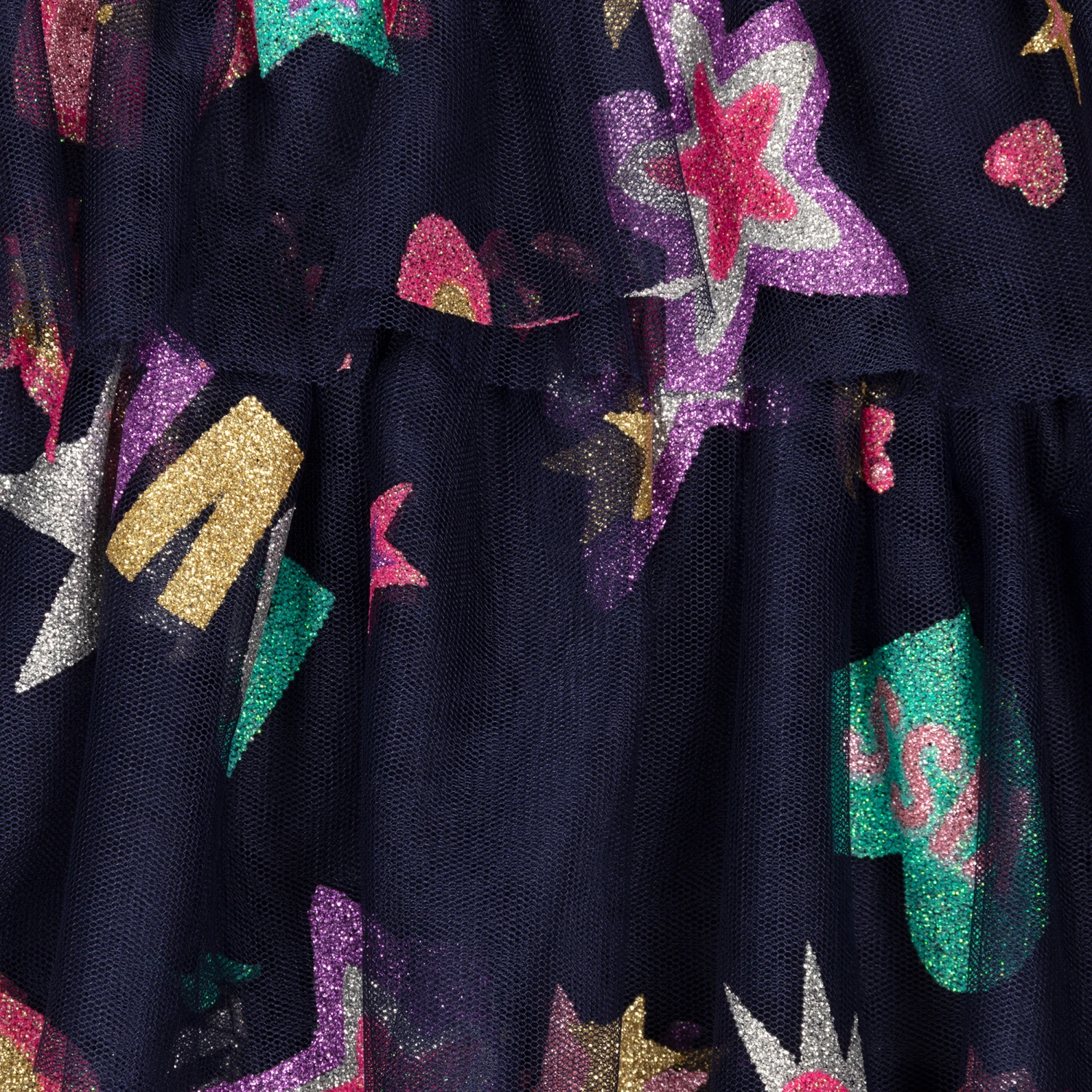 Billieblush Girls Navy Blue Tulle Dress 6 Billieblush Girls Navy Blue Tulle Dress - Image 4