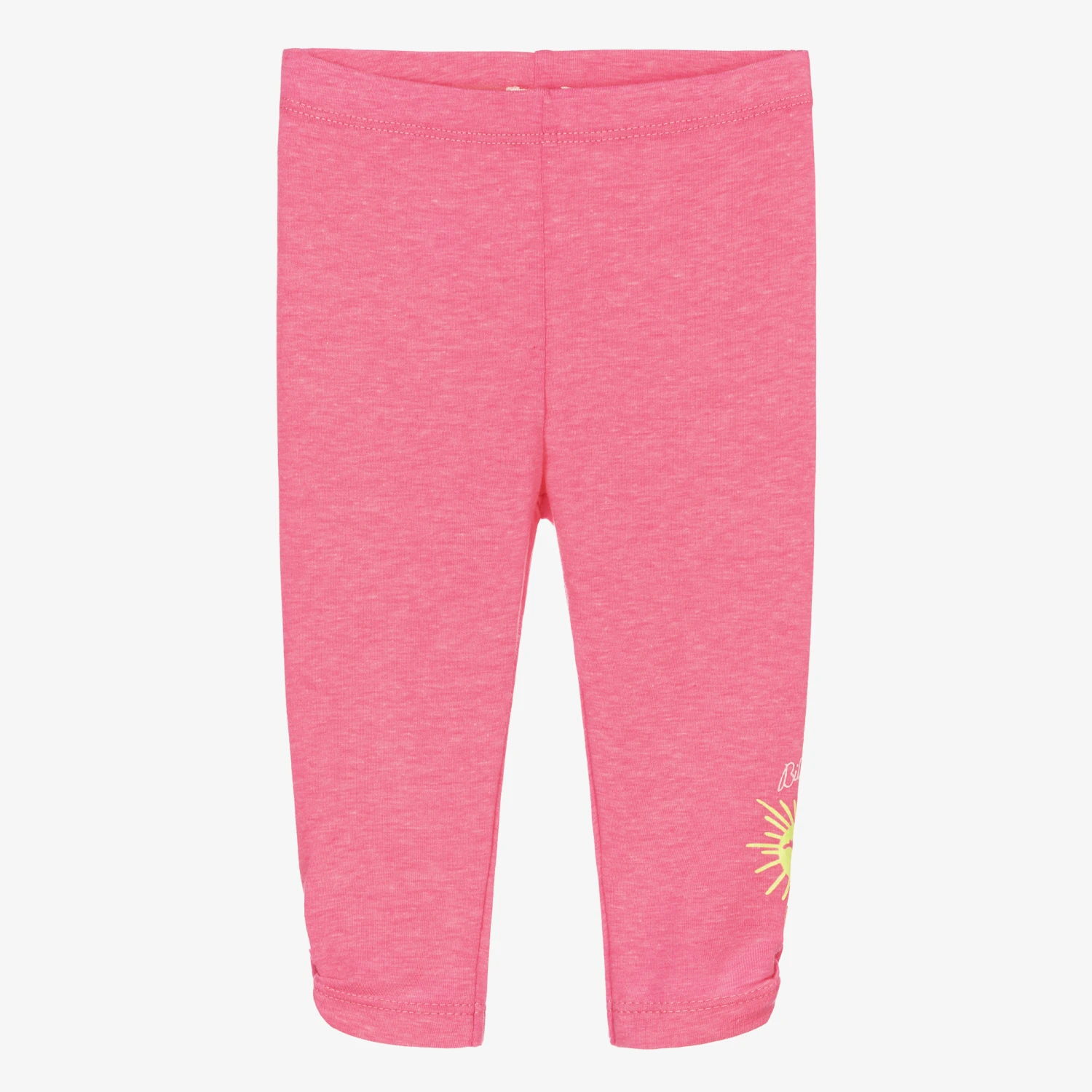 Billieblush Girls Neon Pink Leggings 3 Billieblush Girls Neon Pink Leggings