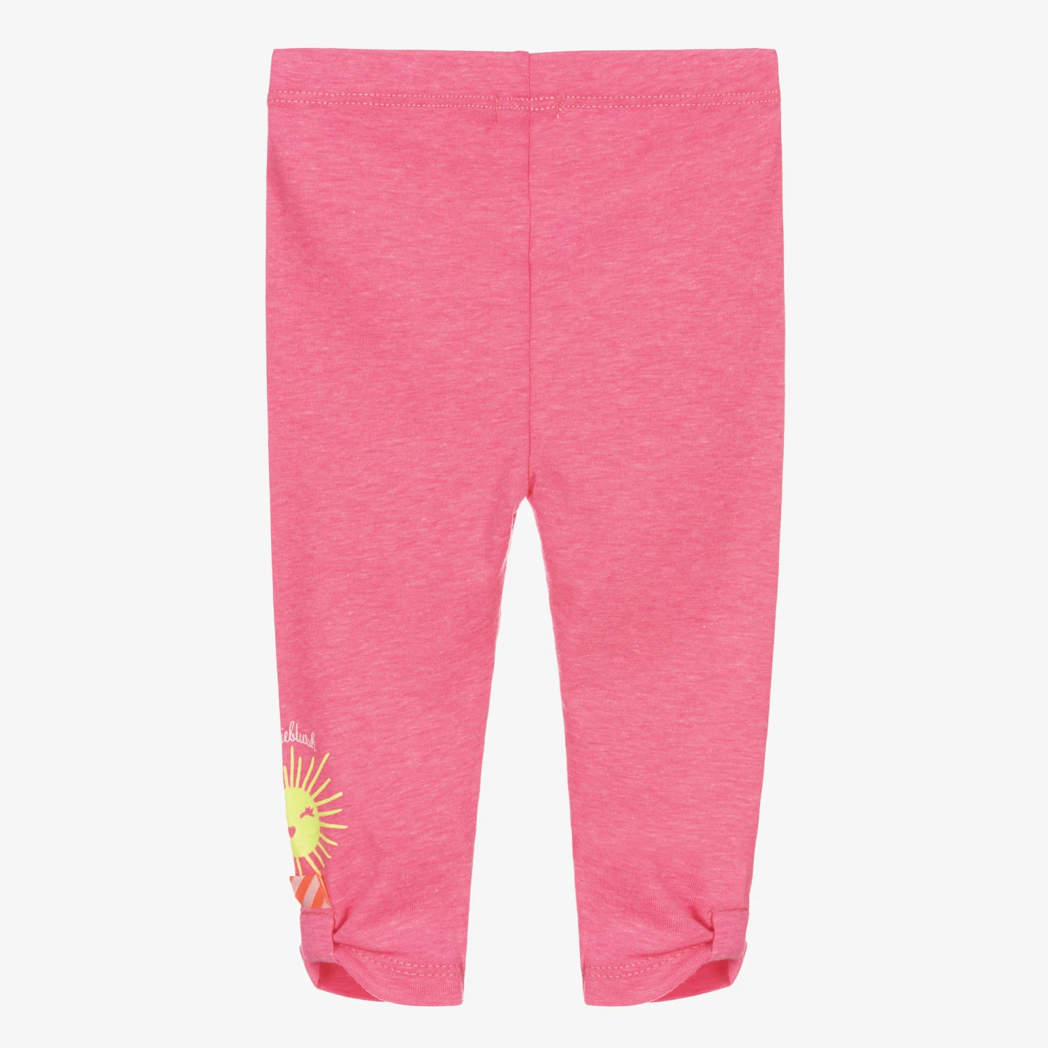 Billieblush Girls Neon Pink Leggings 4 Billieblush Girls Neon Pink Leggings - Image 2